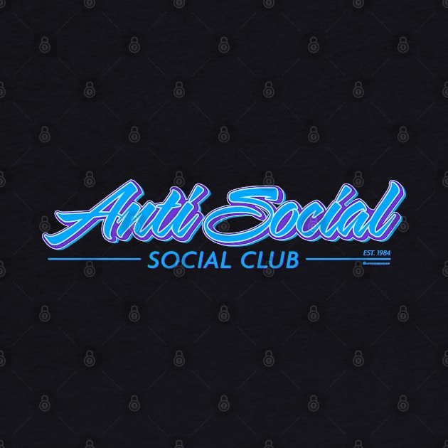 ANTISOCIAL SOCIAL CLUB by officegeekshop